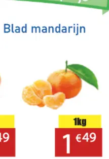 Aanbieding: Blad mandarijn