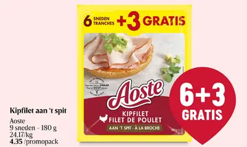 Aanbieding: Kipfilet aan 't spit