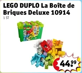 Offre: La Boîte de Briques Deluxe 10914
