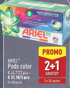 Offre: Pods color