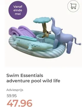 Aanbieding: Swim Essentials adventure pool wild life