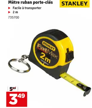 Offre: Mètre ruban porte-clés
