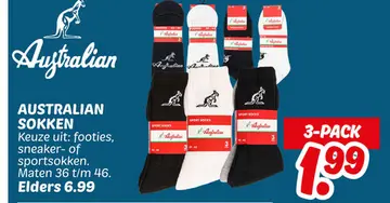 Aanbieding: AUSTRALIAN SOKKEN