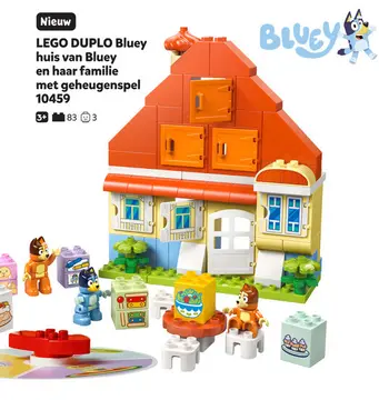 Aanbieding: LEGO DUPLO Bluey huis van Bluey en haar famil