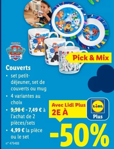Offre: Couverts