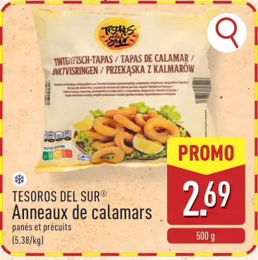 Offre: Anneaux de calamars