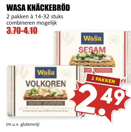 Aanbieding: Knäckebröd