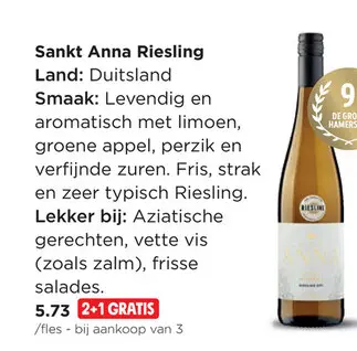 Promotie: Sankt Anna Riesling