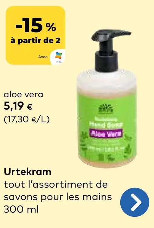 Offre: Tout l'assortiment de savons pour les mains 300 ml