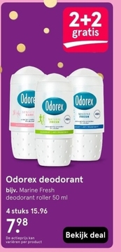 Aanbieding: Odorex deodorant