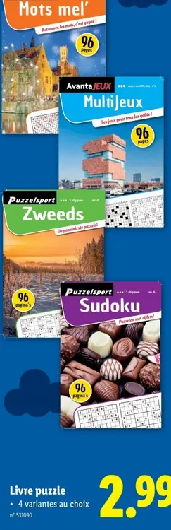 Offre: Livre puzzle