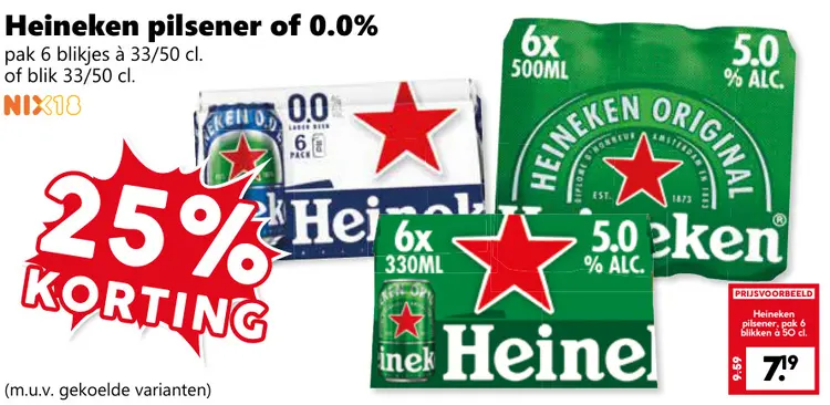 Aanbieding: Pilsener of 0.0%