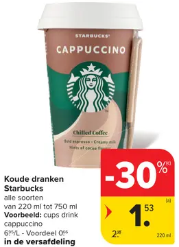 Aanbieding: Koude dranken
