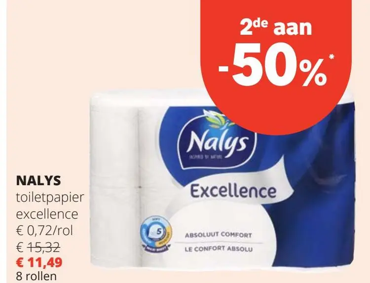 Aanbieding: toiletpapier excellence