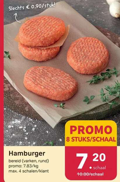 Promotie: Hamburger