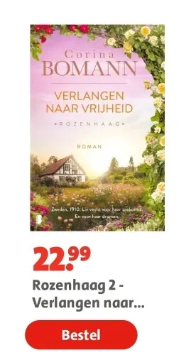 Aanbieding: Boek - Rozenhaag 2 - Verlangen naar vrijheid