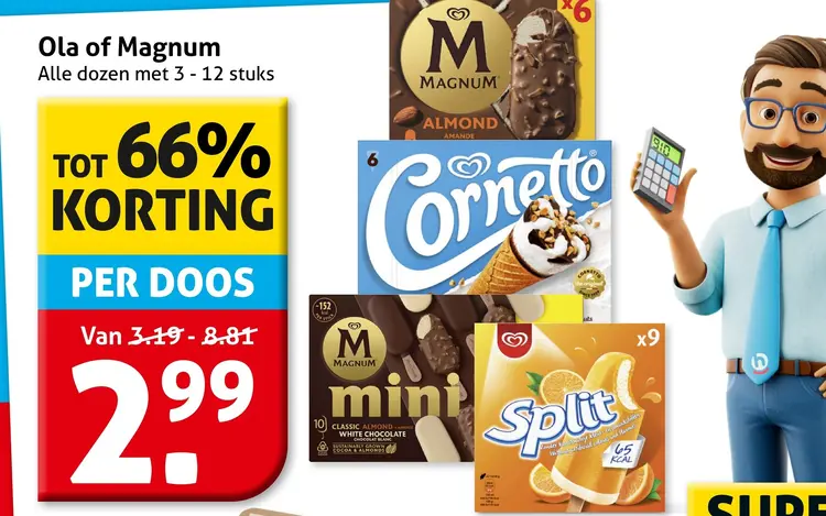 Aanbieding: Ola of Magnum