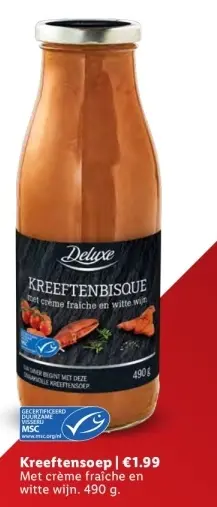 Aanbieding: Kreeftenbisque