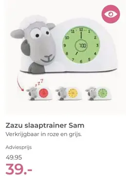 Aanbieding: Zazu slaaptrainer Sam