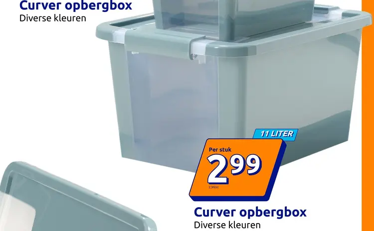 Promotie: opbergbox