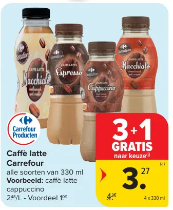 Promotie: Caffè latte