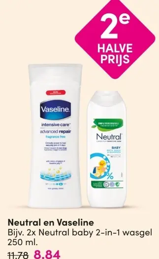 Aanbieding: Neutral en Vaseline
