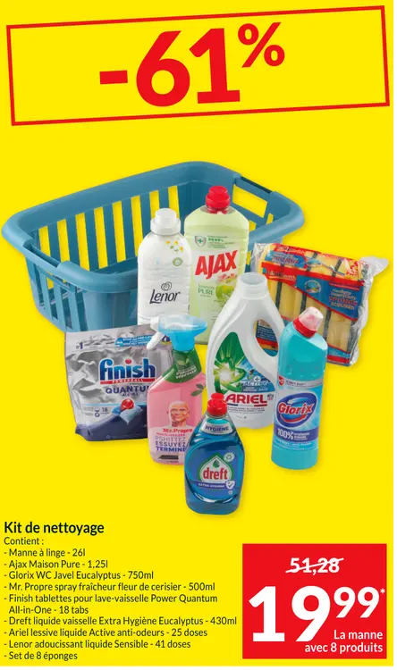 Offre: Kit de nettoyage