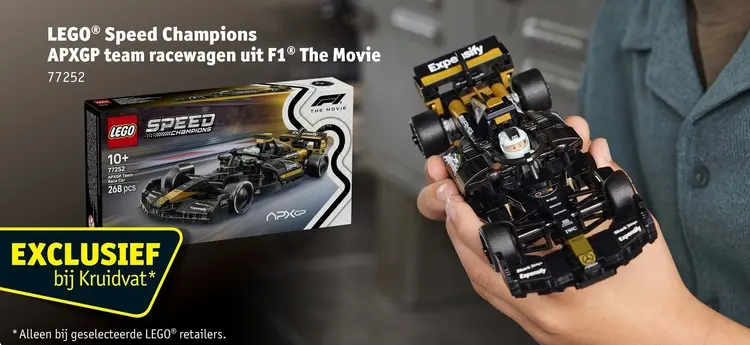 Aanbieding: LEGO Speed Champions APXGP team racewagen uit F1 The Movie