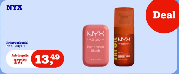 Promotie: Nyx producten