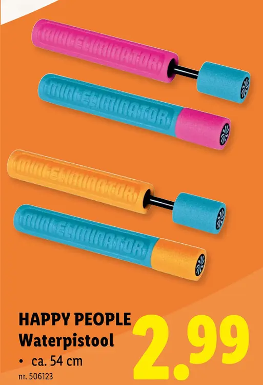 Promotie: Waterpistool
