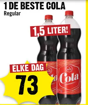 Aanbieding: 1 de beste cola