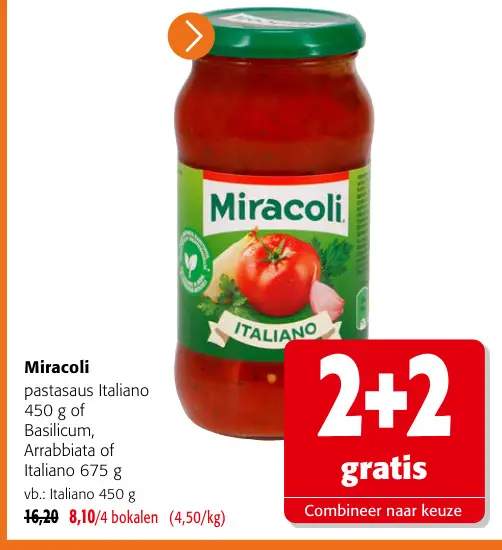 Promotie: Pastasaus Italiano