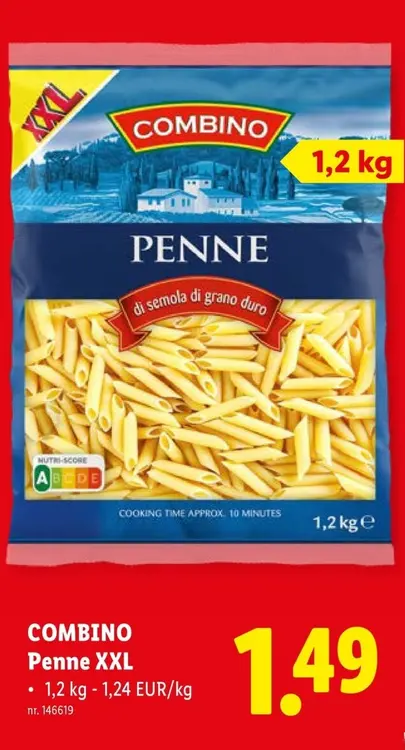 Promotie: Penne XXL