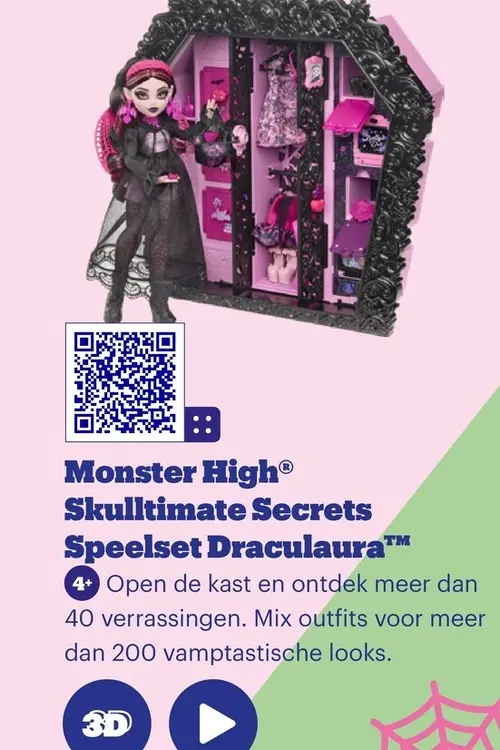 Promotie: Monster High® Skulltimate Secrets Speelset Dr