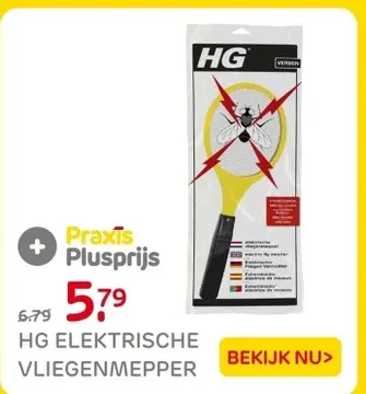 Aanbieding: Hg elektrische vliegenmepper