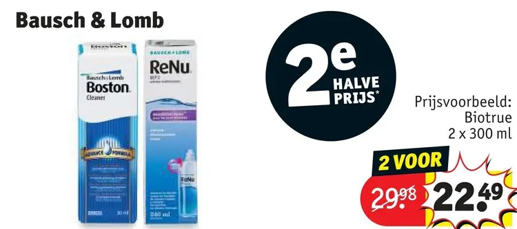 Aanbieding: Bausch & Lomb