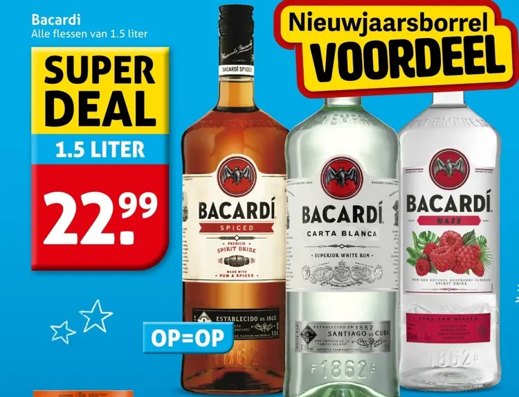 Aanbieding: Bacardi