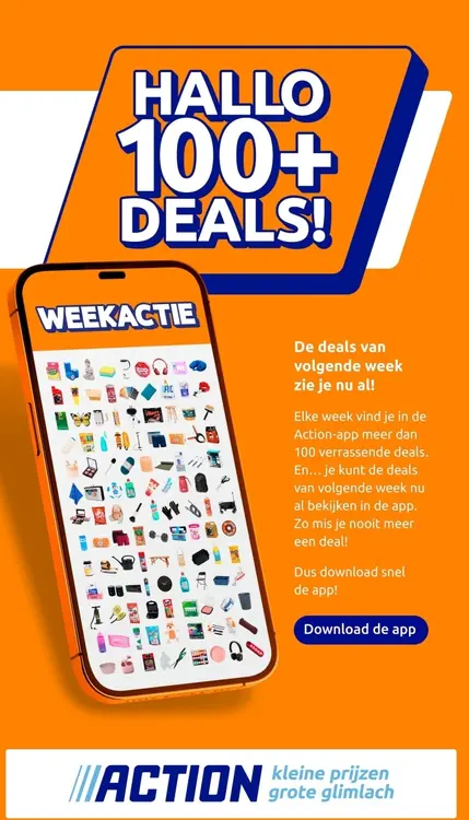 Promotie: Hallo 100+ deals!