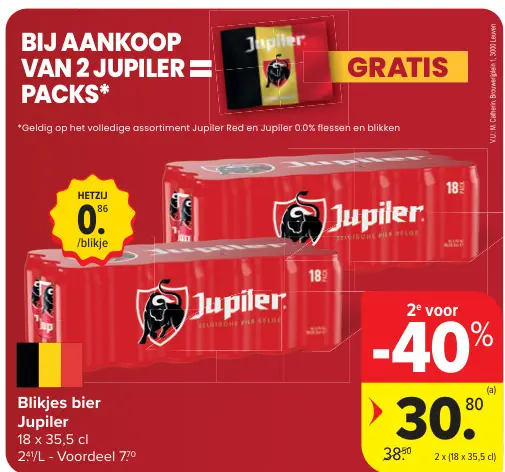 Promotie: Blikjes bier