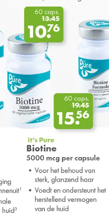 Aanbieding: Biotine