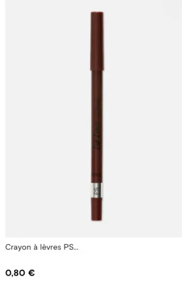 Offre: Crayon à lèvres PS...