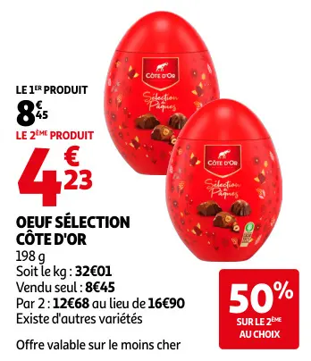 Promotie: Oeuf sélection