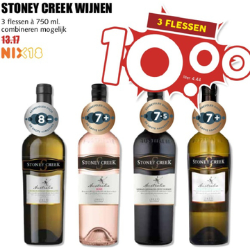 Aanbieding: Stoney Creek Wijnen