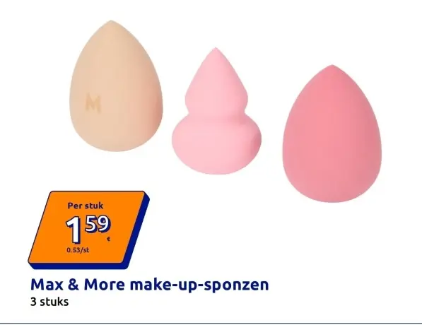 Aanbieding: Make-up-sponzen