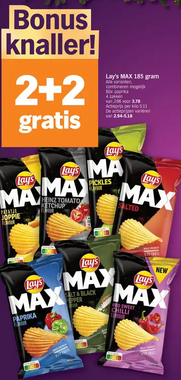 Promotie: Lay's MAX