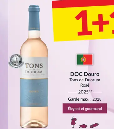 Offre: DOC Douro Tons de Duorum Rosé