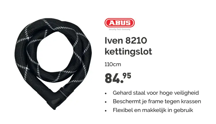 Aanbieding: Iven 8210 kettingslot