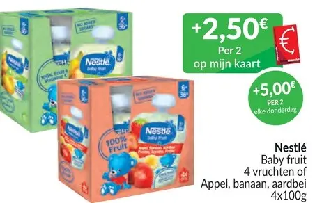 Promotie: Baby fruit