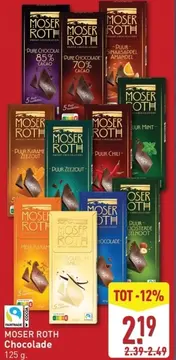 Aanbieding: MOSER ROTH Chocolade