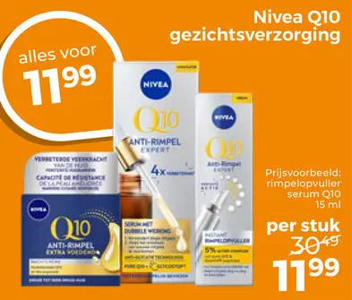 Aanbieding: Nivea Q10 gezichtsverzorging